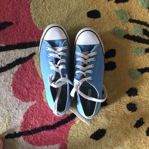 Blue converse
